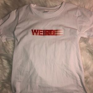 Weird tee
